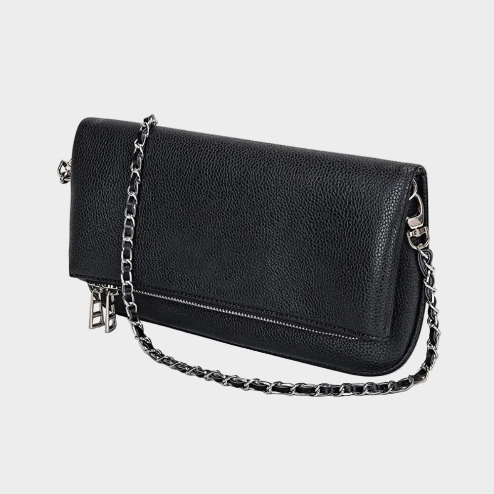 Damen Handtasche Schultertasche Leder 3