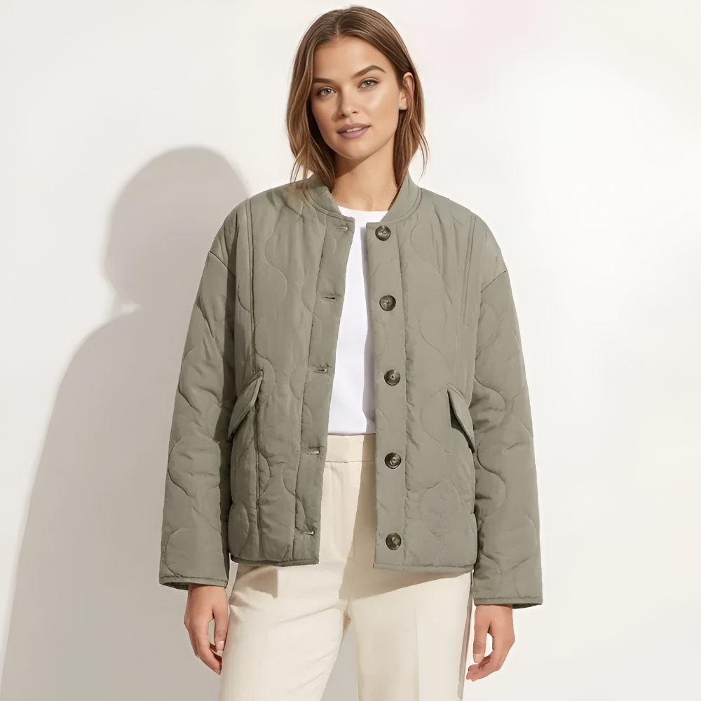 Damen Mantel Leopard Futter Chic Modern 7