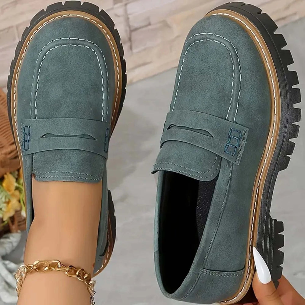 Damen Orthopädische gestaltete Loafer 14