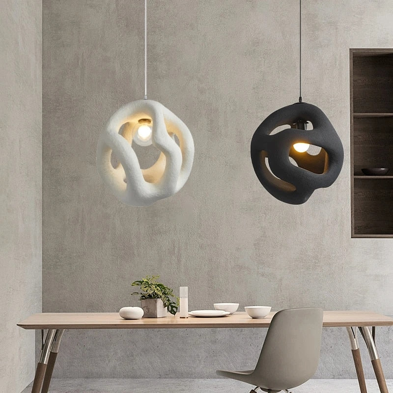 StrahlMate | Moderne Pendelleuchte im skandinavischen Stil mit Wabi Sabi Design