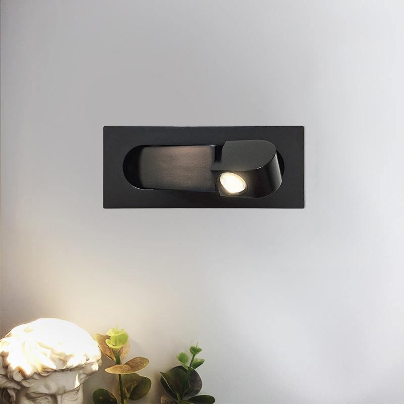 PhoraGlow | Moderne LED Nachttischleselampe mit verstellbarem Kopf