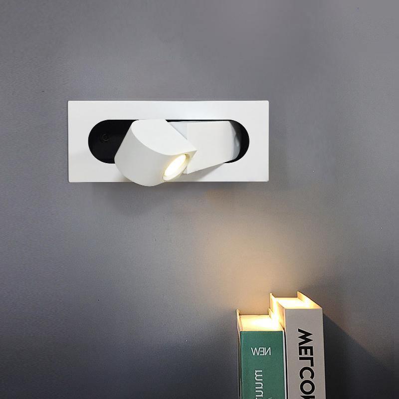 PhoraGlow | Moderne LED Nachttischleselampe mit verstellbarem Kopf