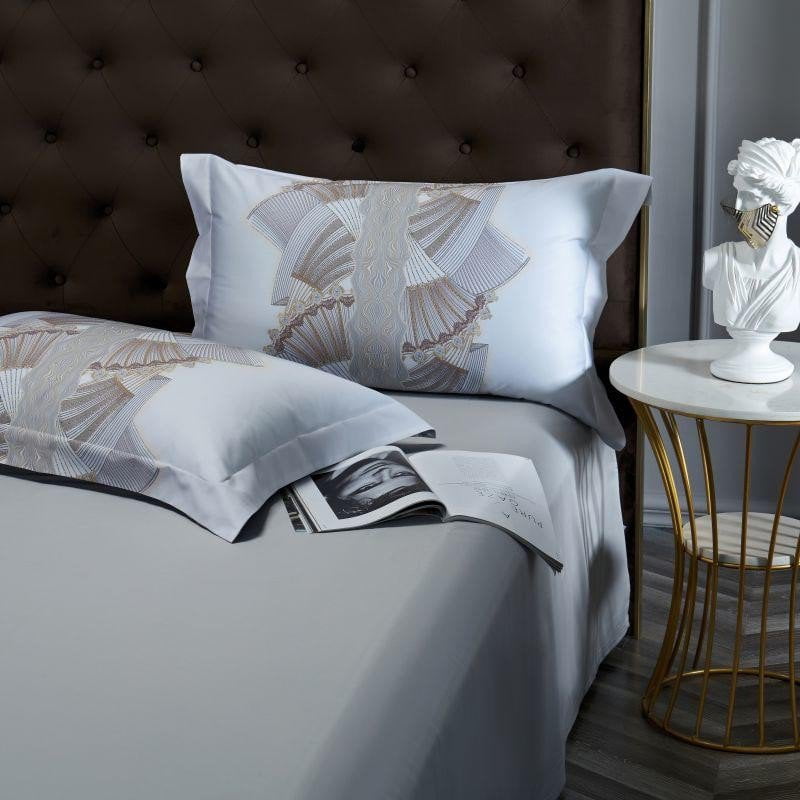 SilverLux | Luxuriöses Bettwäsche-Set aus ägyptischer Baumwolle