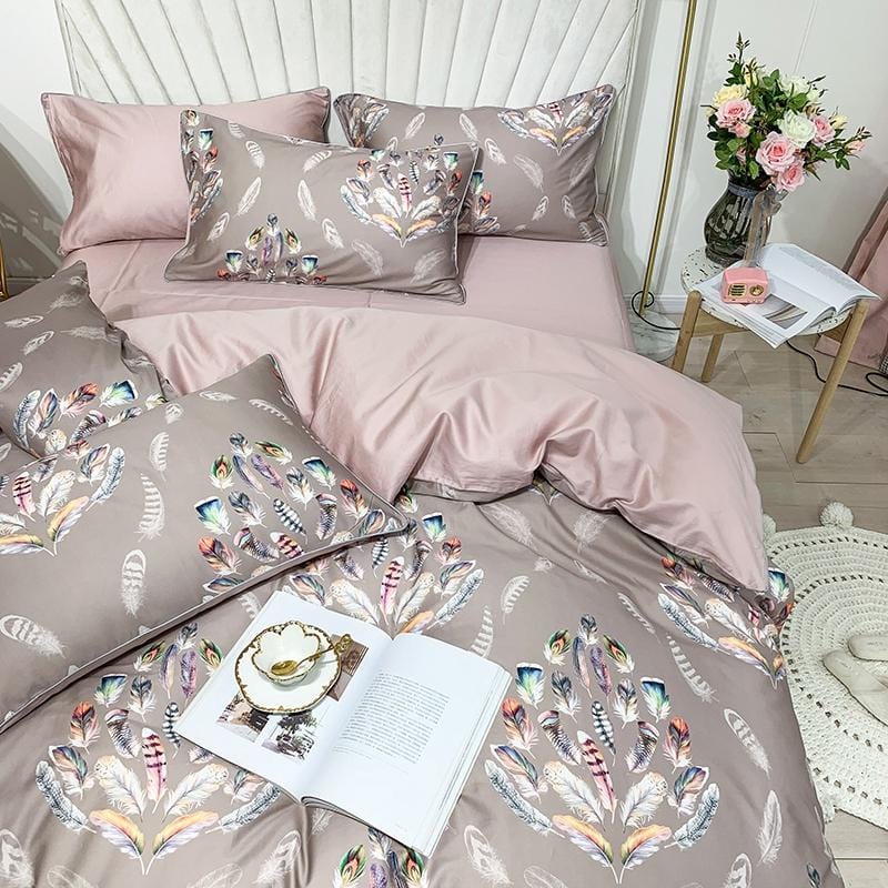 FeatherDreams | Premium-Bettwäscheset für Komfort