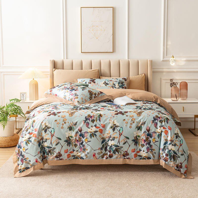 SerenitySleep | Premium Blumen Bettwäsche Set