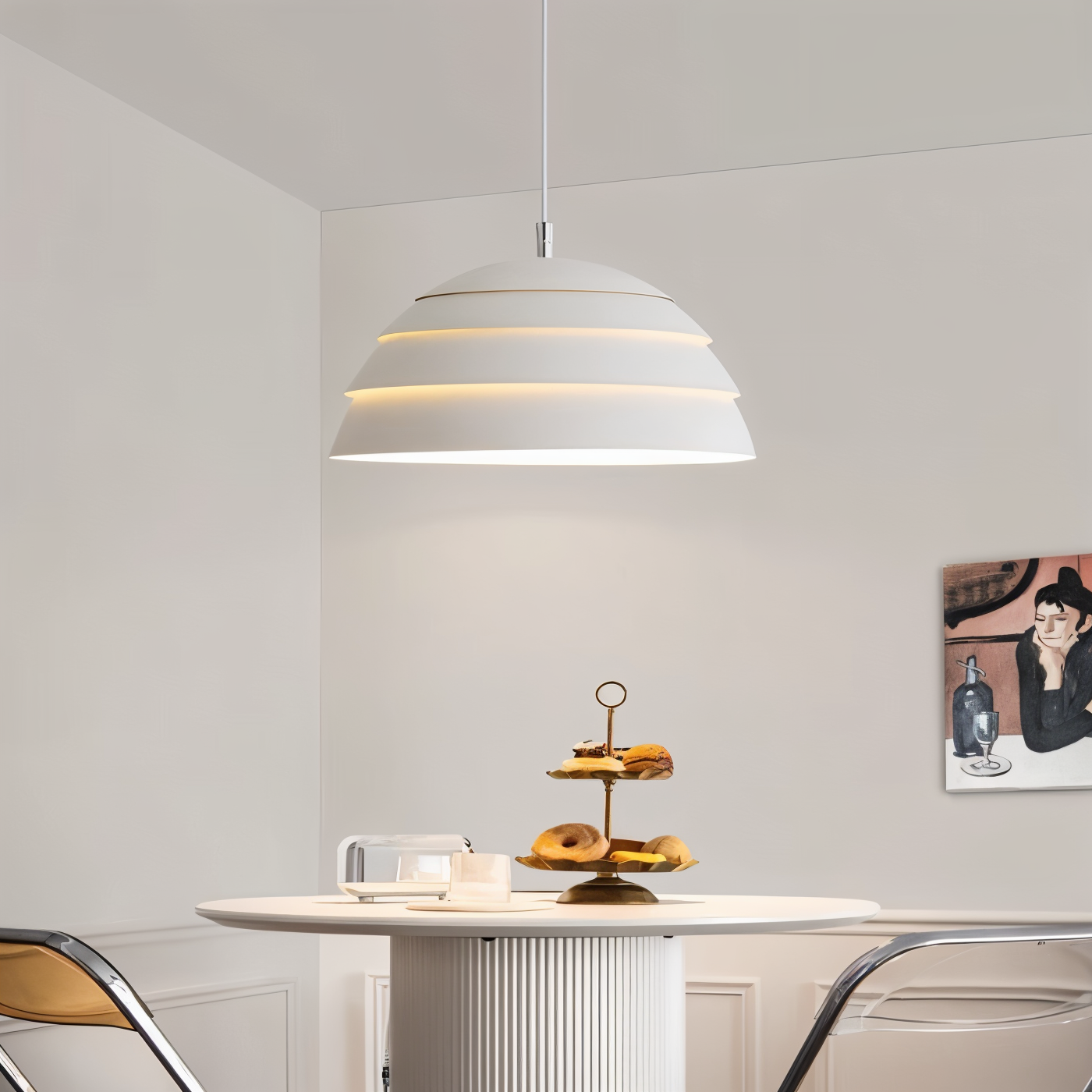 LumiDome | Minimalistische Kuppel-Pendelleuchte