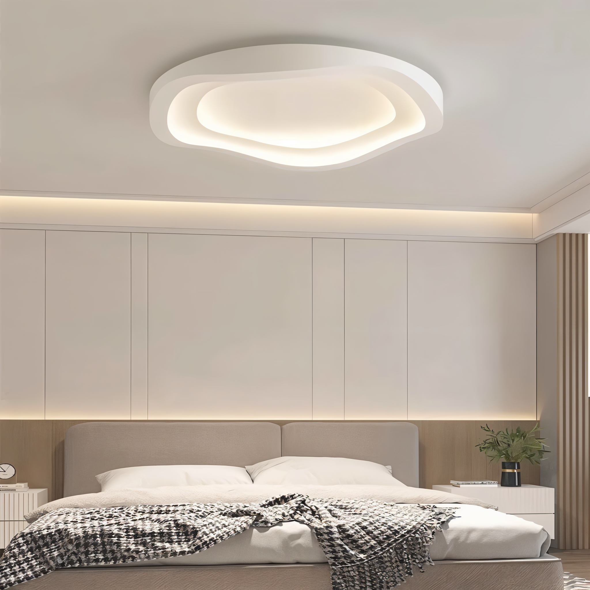 CurveLux | Minimalistische kurvige LED-Deckenleuchte