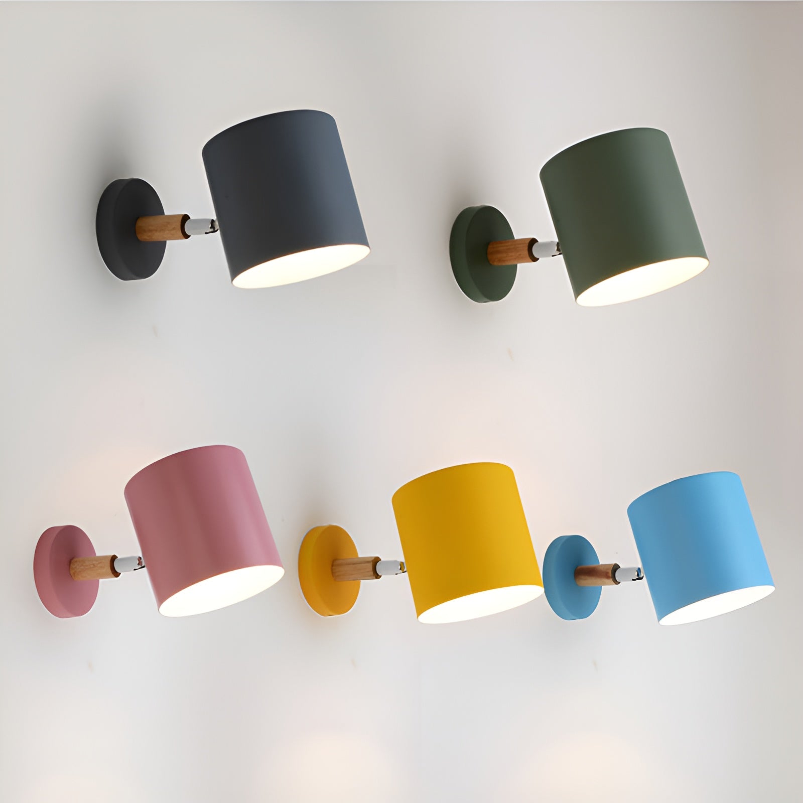 MacaronLight | Pastell-Nordische Wandlampe