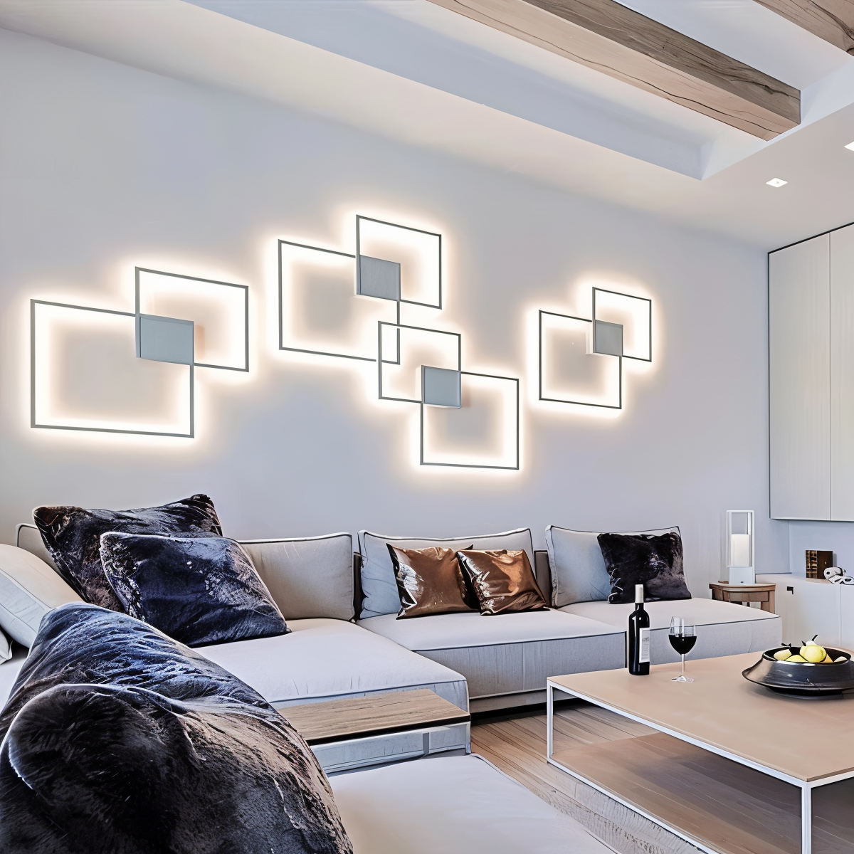 MonoLite | Quadratische LED-Wandleuchte