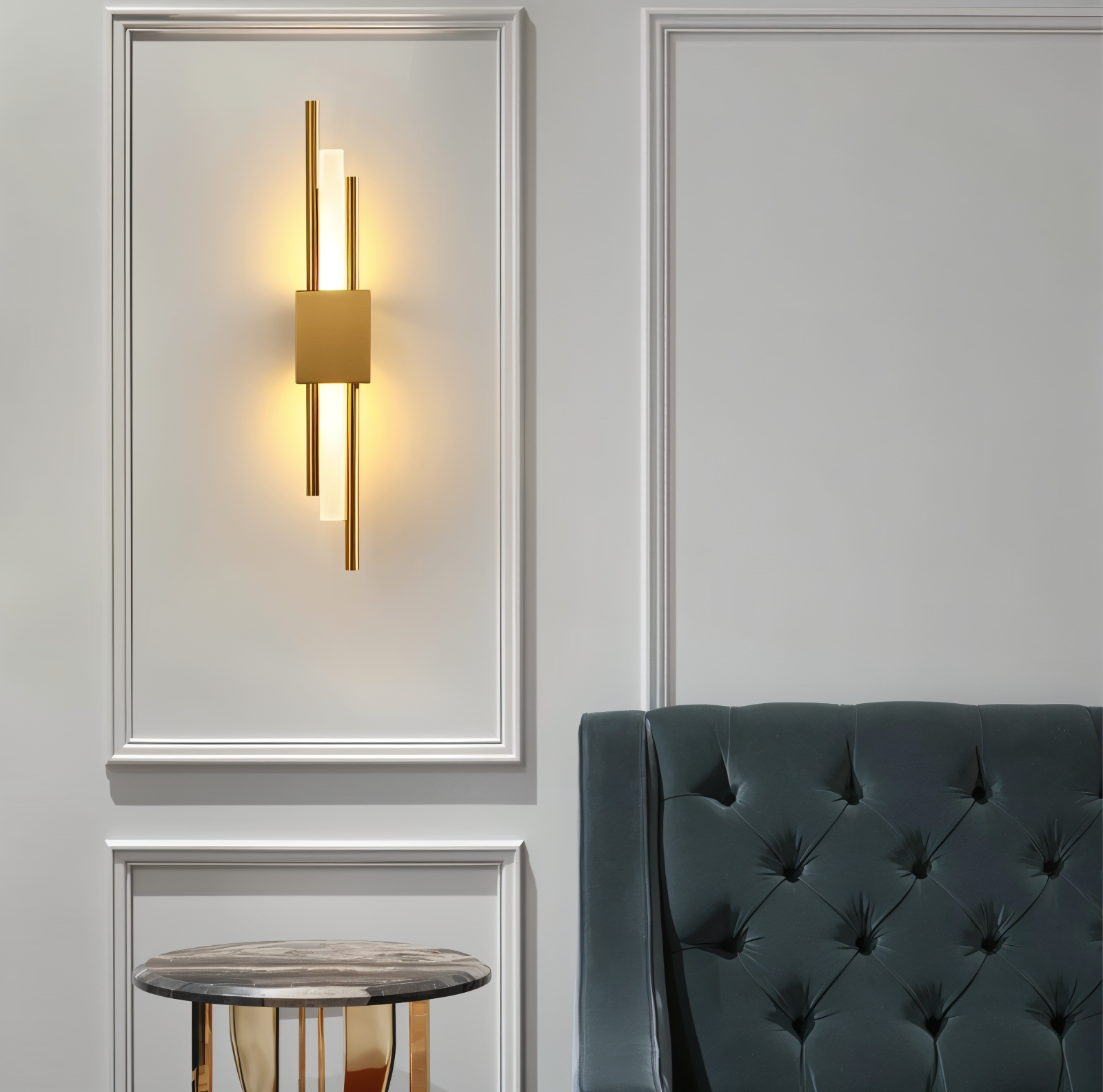 NobleLuxe | Elegante lineare Wandleuchte