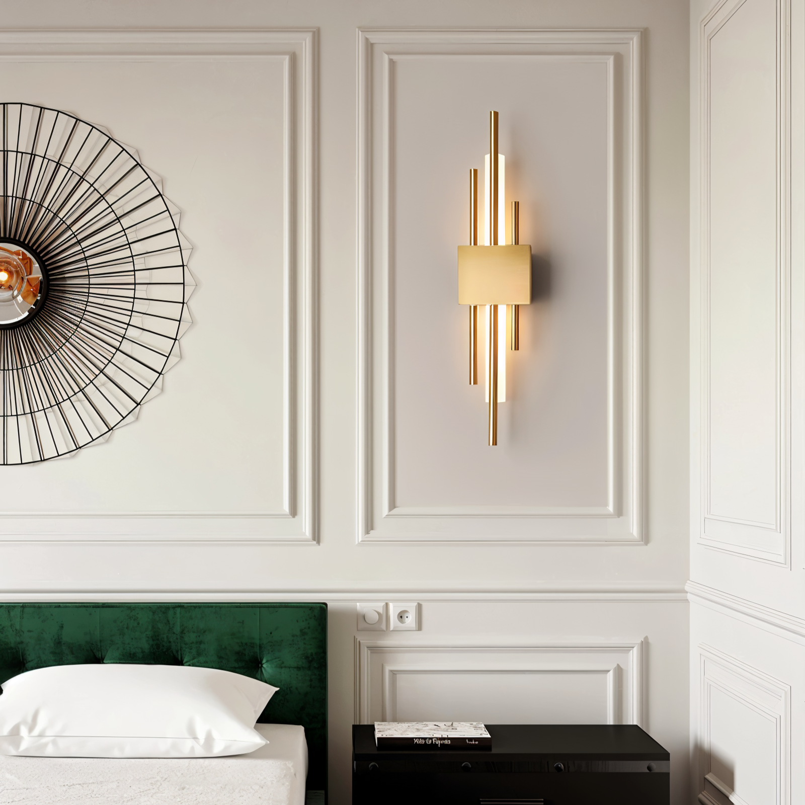 NobleLuxe | Elegante lineare Wandleuchte