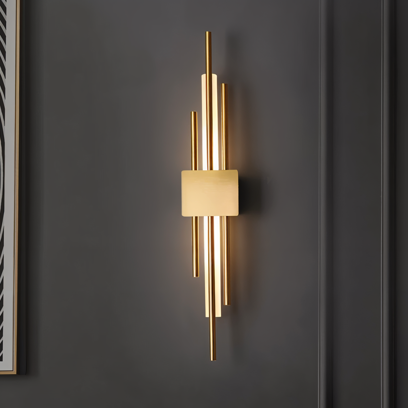 NobleLuxe | Elegante lineare Wandleuchte