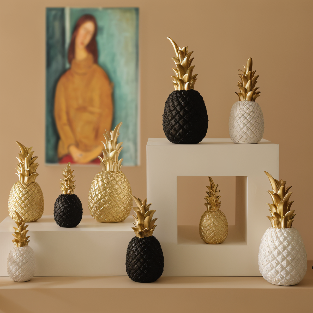 PineArt | Nordische Ananas Fruchtdekoration