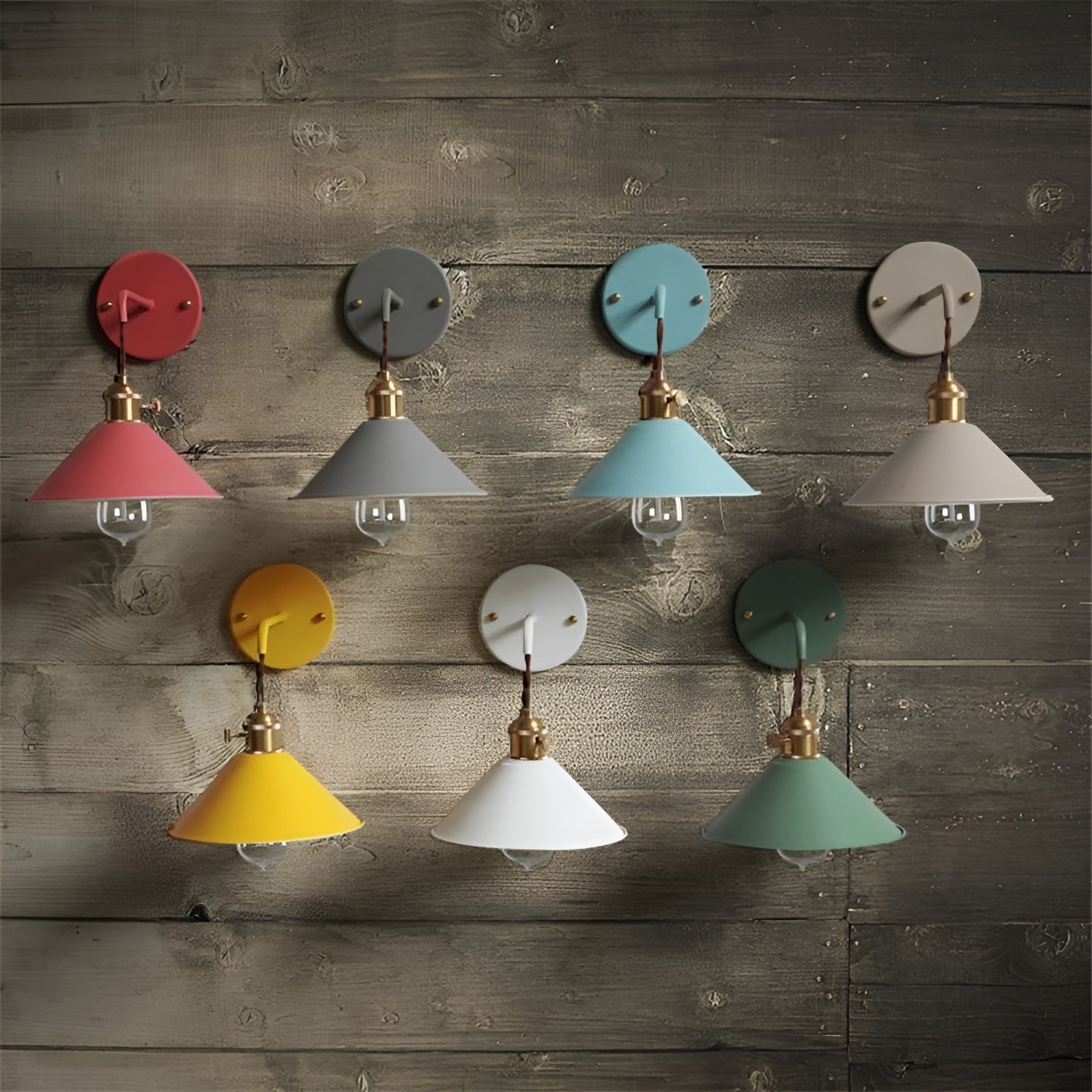 RetroWall Light | Vintage Wandleuchte aus Metall