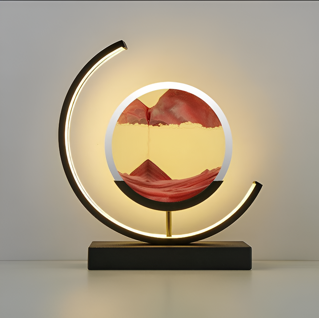 SandLamp | Dimmbare LED-Sandlampe mit Touch Control