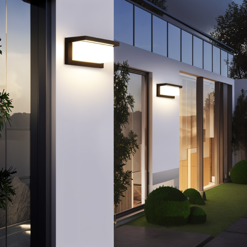 SmartBeam | Wasserdichte LED Wandleuchte mit Bewegungssensor für den Außenbereich