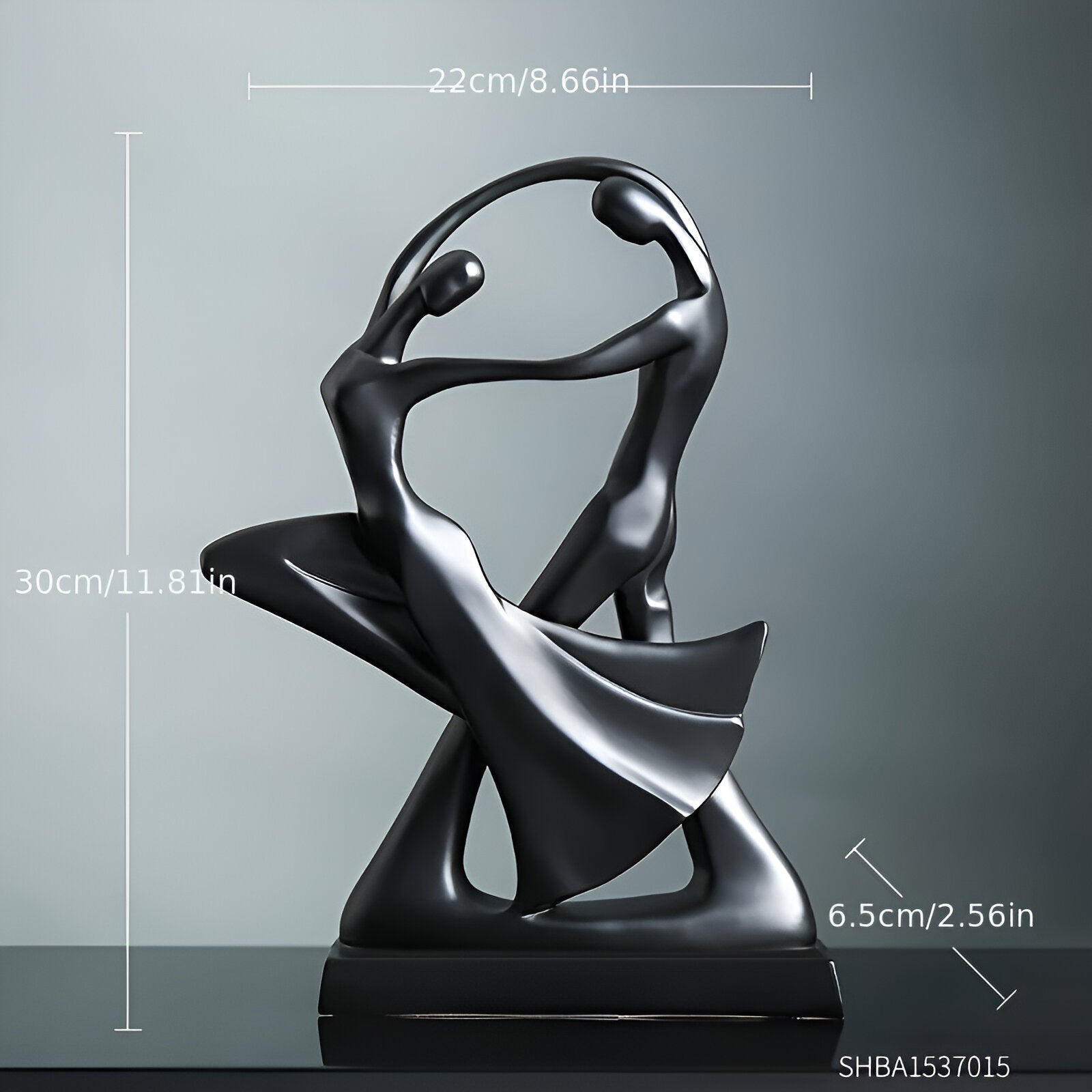 SwayDuo | Moderne tanzende Harzskulptur