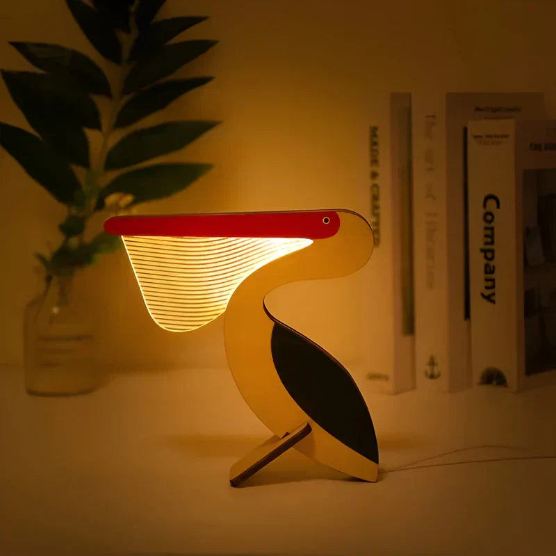 WildGlow | Exotische Tischlampe für ein stilvolles Ambiente
