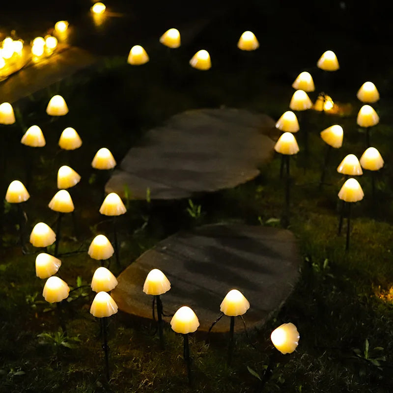 LumiMushrooms | Magische Pilz-Außenlampen für zauberhafte Gartenbeleuchtung