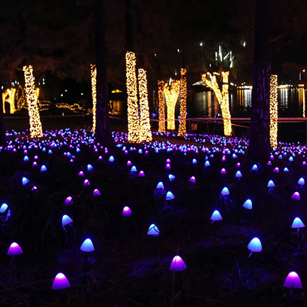 LumiMushrooms | Magische Pilz-Außenlampen für zauberhafte Gartenbeleuchtung