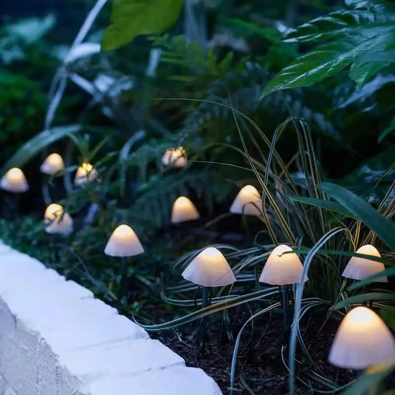 LumiMushrooms | Magische Pilz-Außenlampen für zauberhafte Gartenbeleuchtung