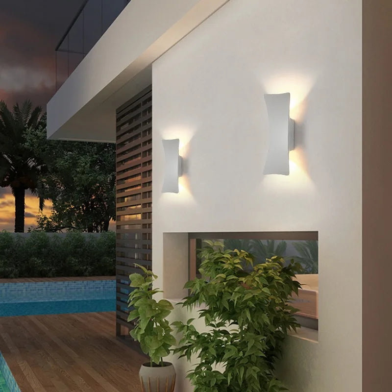 UrbanLight | Moderne minimalistische Außenwandleuchte