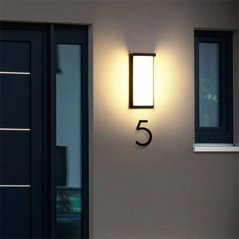 WandieGlow | Modernes Design LED Außenwandleuchte