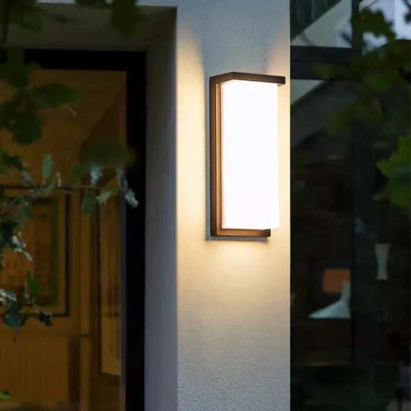 WandieGlow | Modernes Design LED Außenwandleuchte