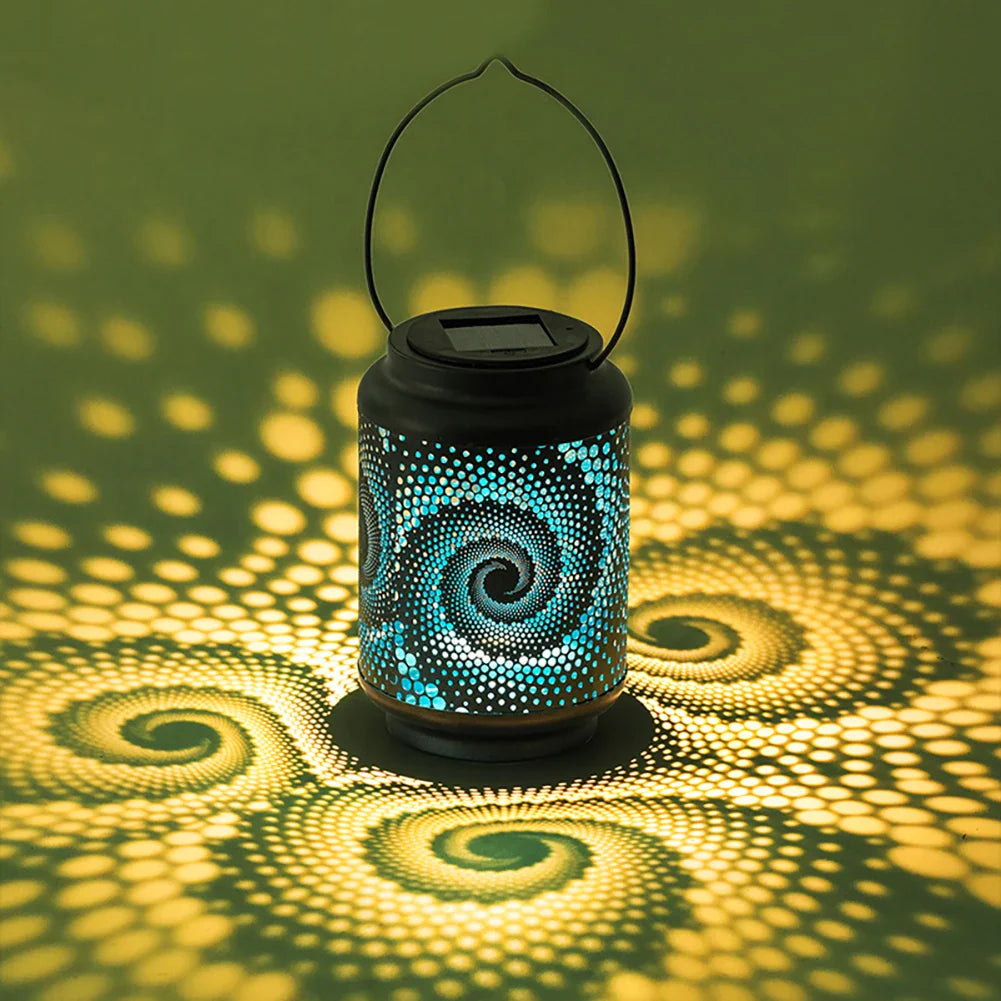 SnailMagic | 3D-Solar-Außenleuchte mit Schneckenmuster