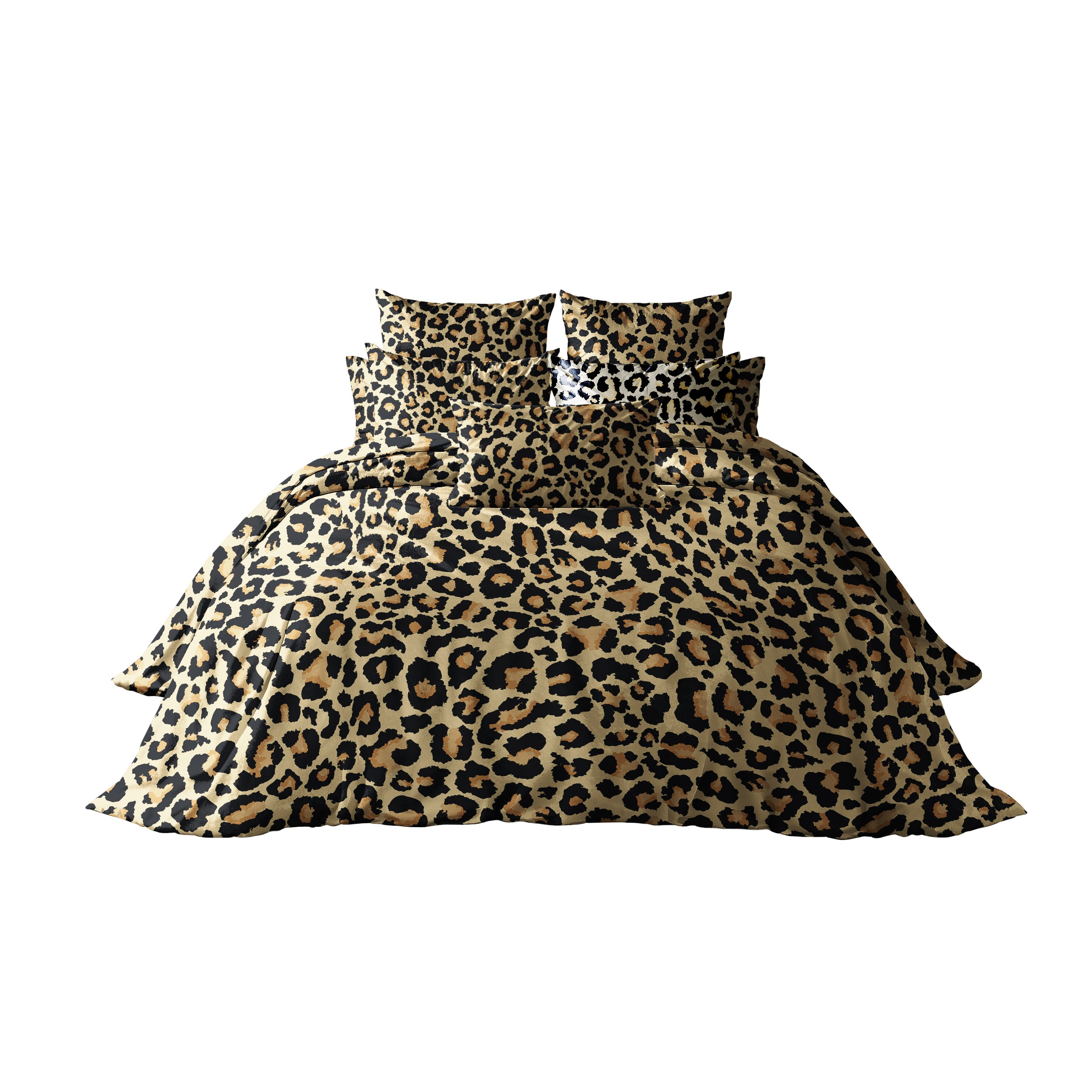 LeopardGreen | Bettbezugsset mit exotischem Design