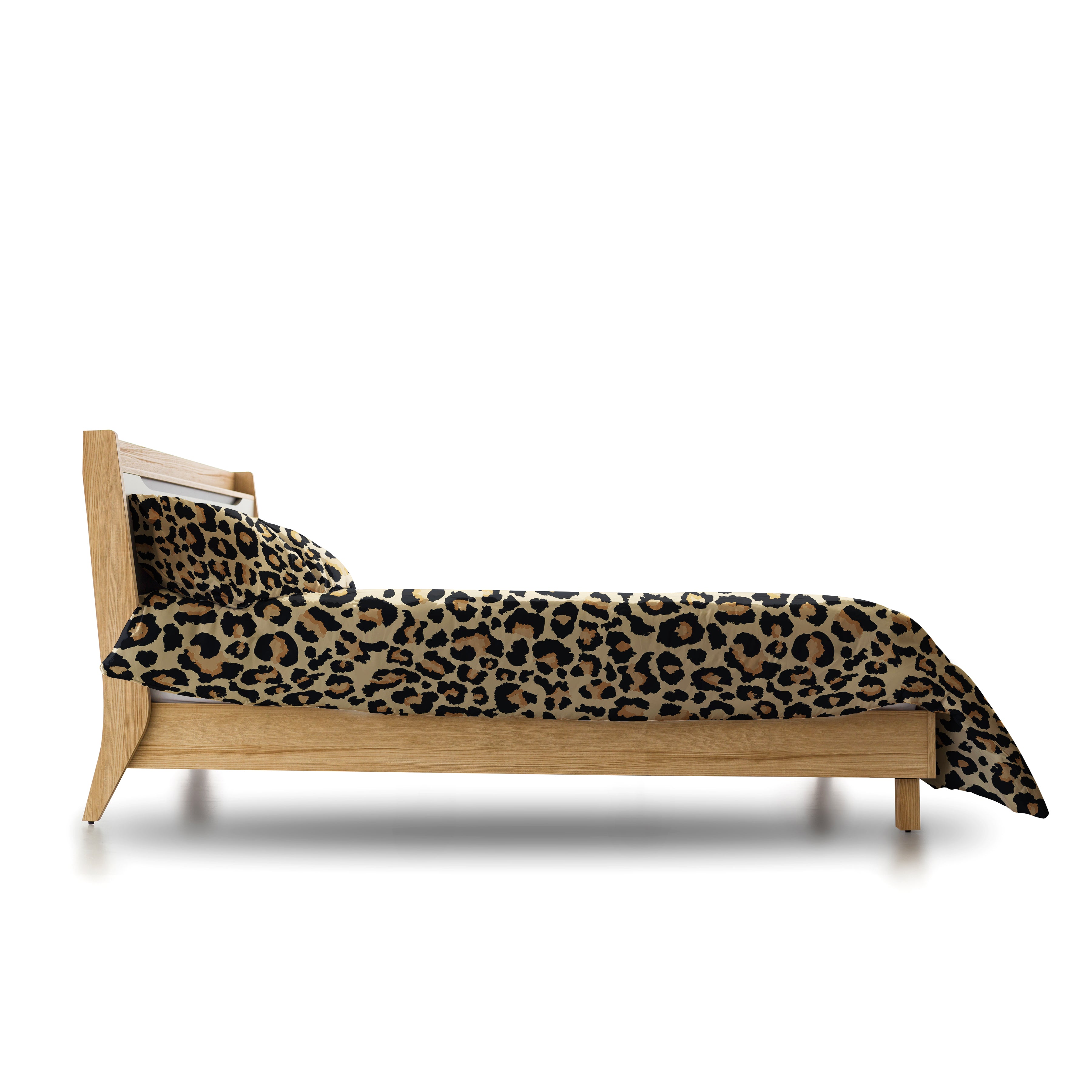 LeopardGreen | Bettbezugsset mit exotischem Design