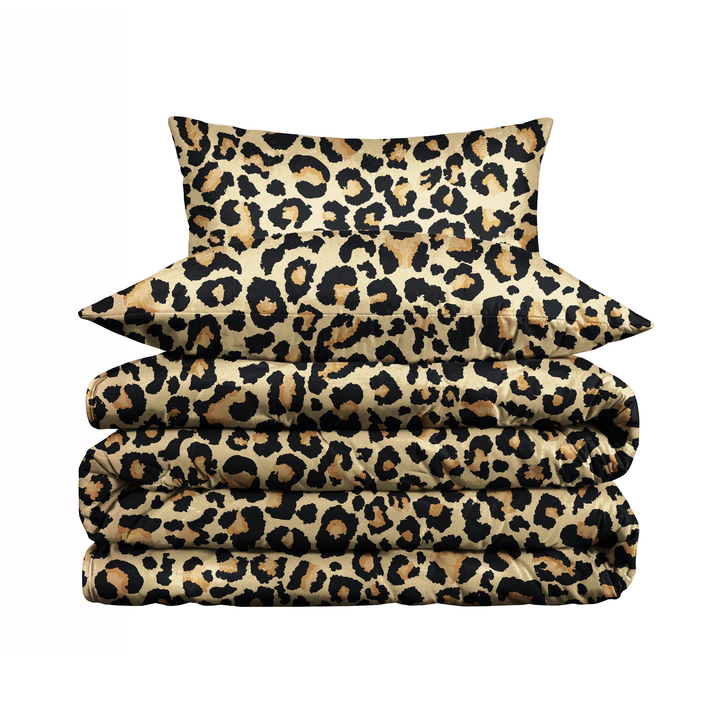 LeopardGreen | Bettbezugsset mit exotischem Design