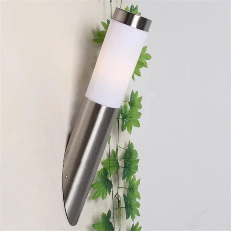 StainlessLamp | Moderne Wandleuchte aus Edelstahl für den Außenbereich