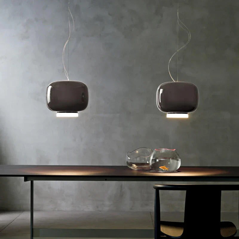 GlaceLumi | Elegante Pendelleuchte aus Glas