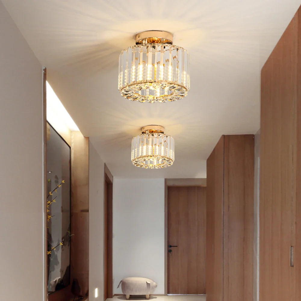 Kristallzauber | Elegante Deckenleuchte für glamouröse Räume