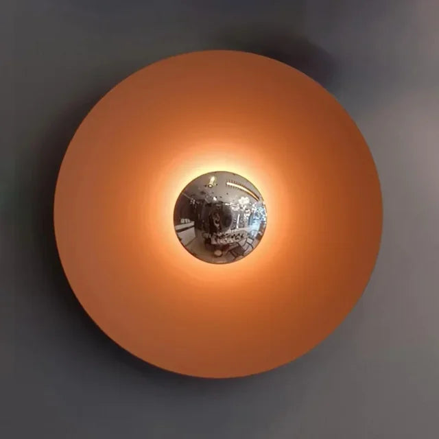 ColorWave | Moderne Runde LED-Wandlampe