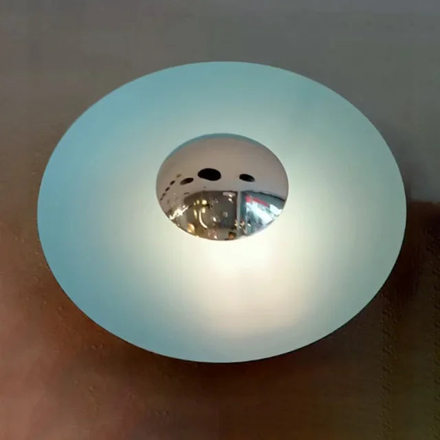 ColorWave | Moderne Runde LED-Wandlampe