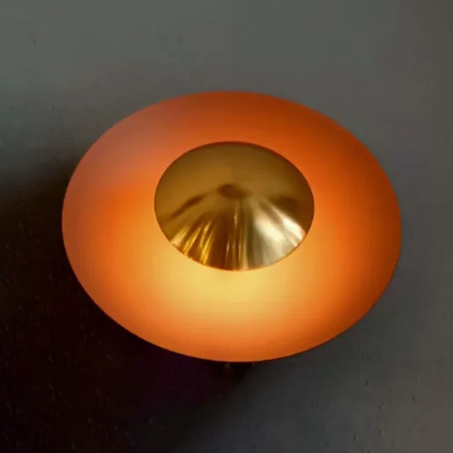 ColorWave | Moderne Runde LED-Wandlampe