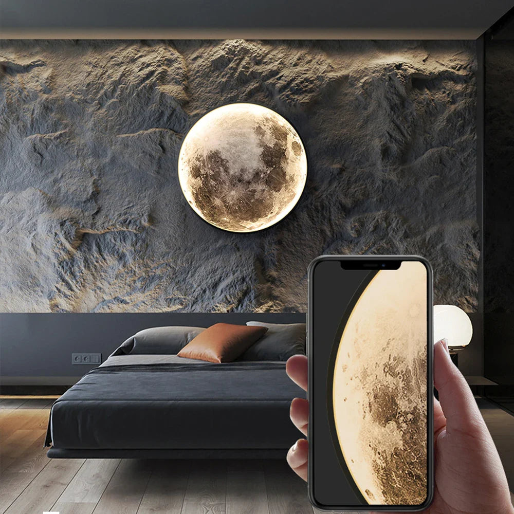 LuaGlow | LED Mond Wandleuchte