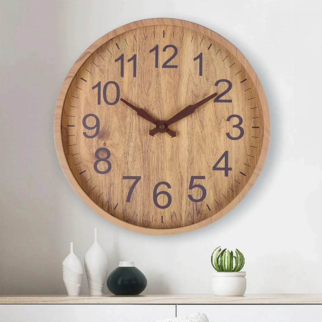 ClockWood | Langlebige Wanduhr aus Holz