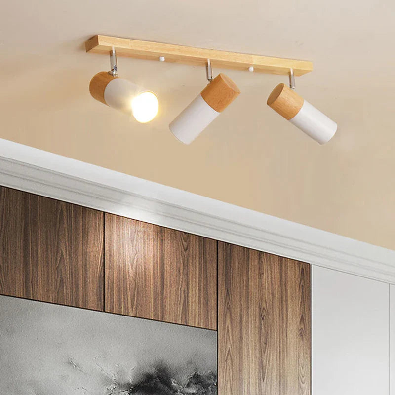 TrilieLight | Nordische Deckenleuchte aus Holz