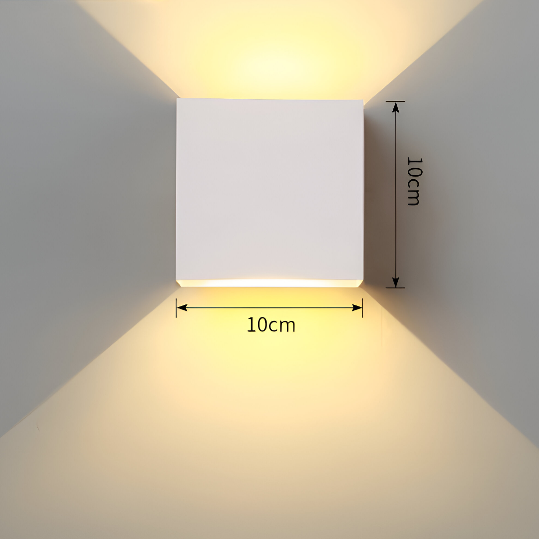 Lumos | Moderne skandinavische LED-Wandleuchte für Innenräume