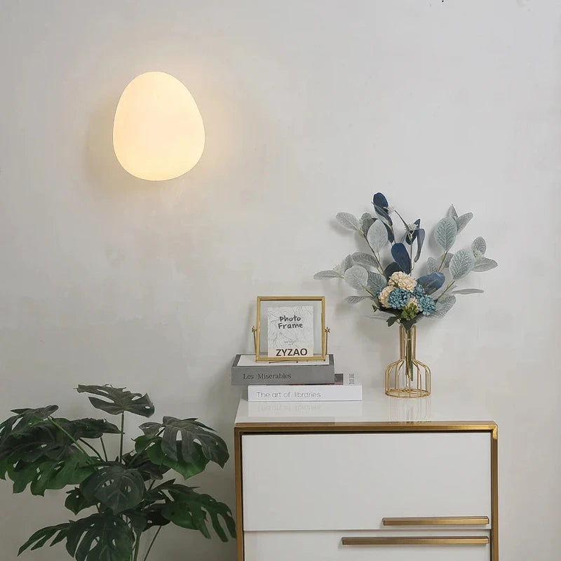 EggLight | Elegante nordische Glaswandlampe