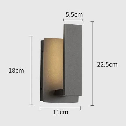 PureLight | Moderne minimalistische Außenwandleuchte
