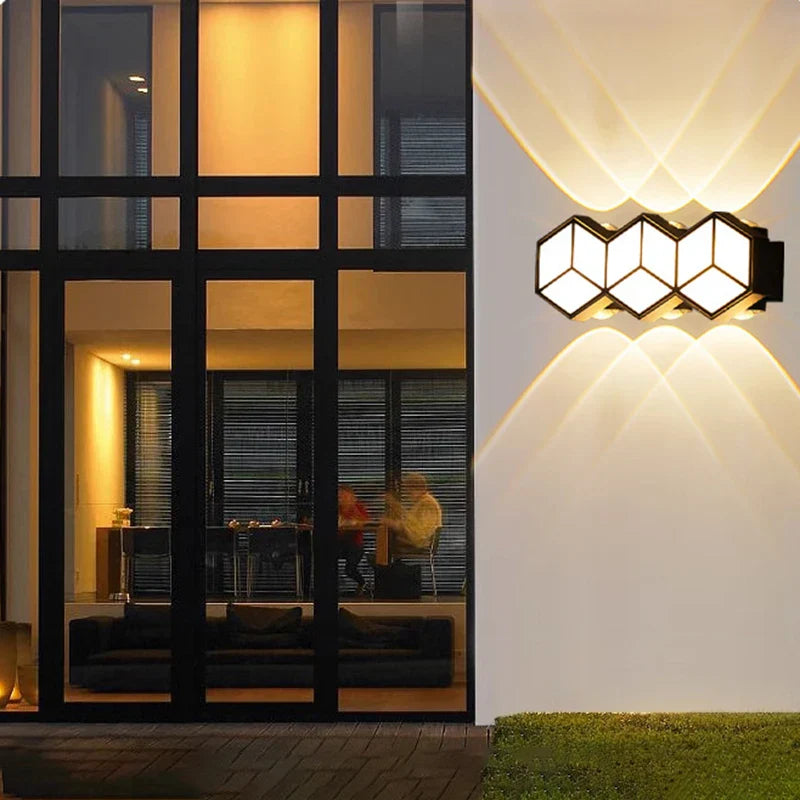 RainGuard | Wasserdichte LED-Wandleuchte für den Außenbereich