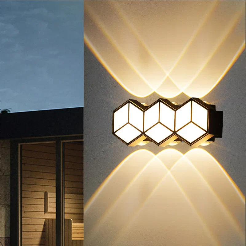 RainGuard | Wasserdichte LED-Wandleuchte für den Außenbereich