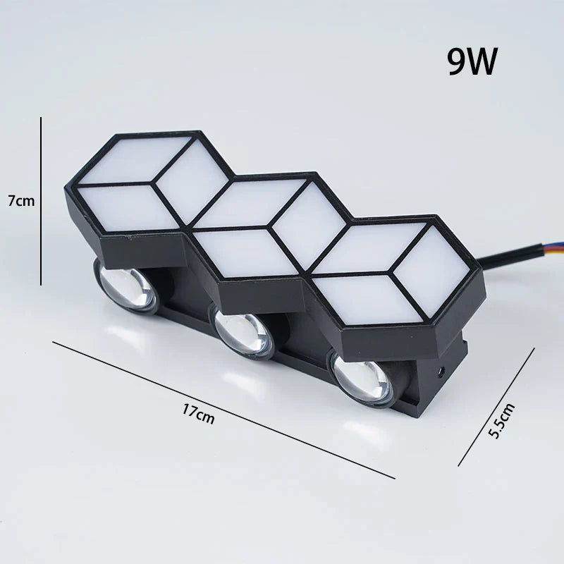 RainGuard | Wasserdichte LED-Wandleuchte für den Außenbereich