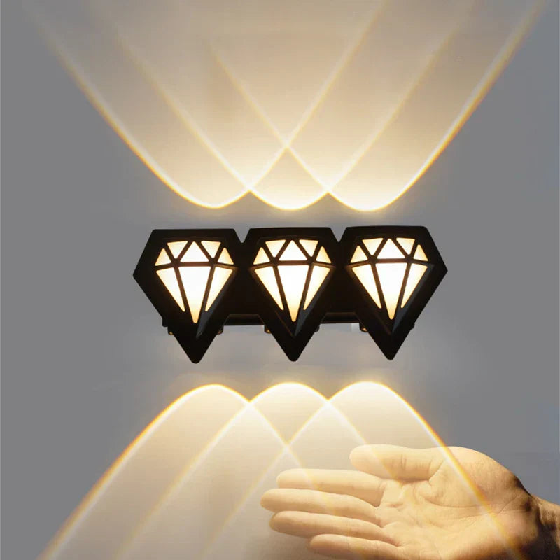 EdelBright | Wasserfeste Wandlampe für Außenbereiche