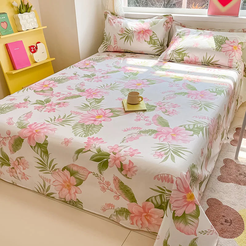 DreamBed | Klassisches Weiches Leinen Bettlaken Set
