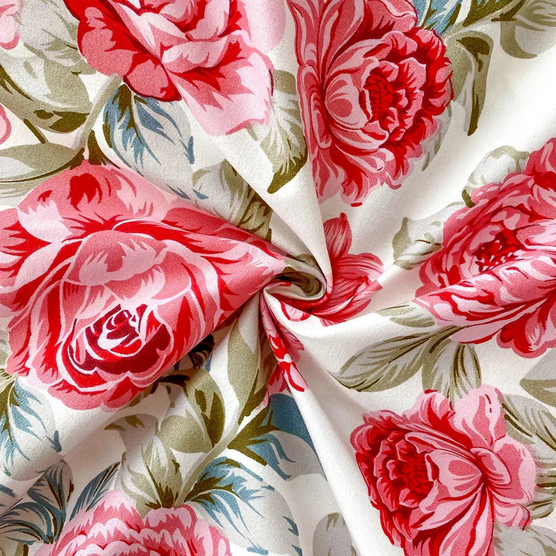 DreamWeave | Baumwoll-Spannbetttuch mit Druckdesign
